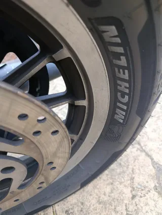 Harley Davidson Naranja Negra