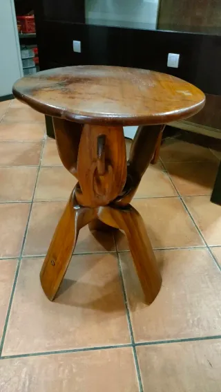 Mesa Mesita Mueble Auxiliar Rústico 640513971