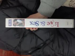 Película VHS Love y Sex