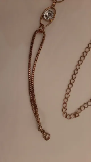 Cintura donna con strass color oro