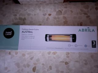 Calefactor Interior/Exterior ABRIL AUSTRAL 2500W