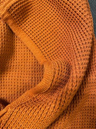 Balaclava Tejida Naranja Cobre