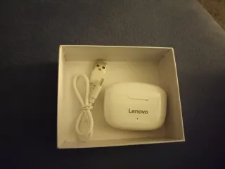 Auriculares Inalámbricos Lenovo Blancos