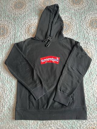 Sudadera Supreme x CDG Negra Talla M