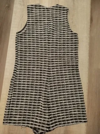 Mono corto Mango cuadros