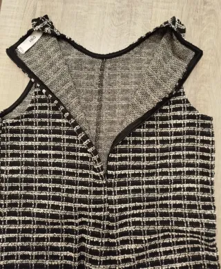 Mono corto Mango cuadros