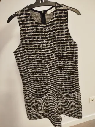 Mono corto Mango cuadros