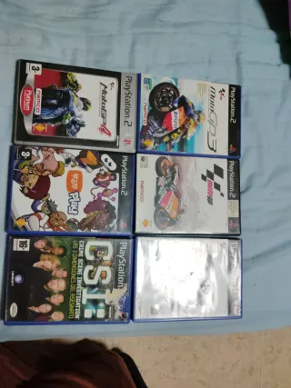 Juegos PS2: MotoGP 4, MotoGP 3, CSI