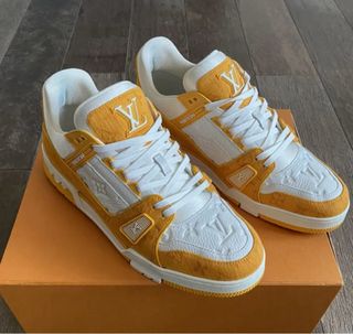 Zapatillas Louis Vuitton Blancas y Amarillas