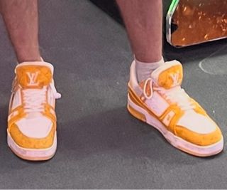 Zapatillas Louis Vuitton Blancas y Amarillas