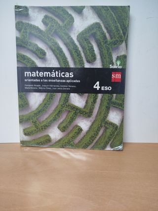 Matemáticas orientadas a las ciencias aplicadas. 4 ESO. Savia