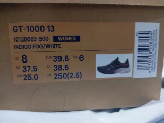 Zapatillas ASICS Running Mujer Azul/Naranja