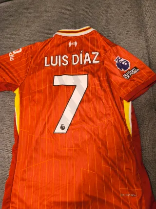 Camiseta Liverpool Luis Díaz 7 Premier League