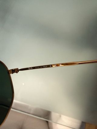 Gafas de sol Ray-Ban Hexagonal Doradas