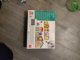 Puzzle Goula Números 1-10 Casas Animales +3