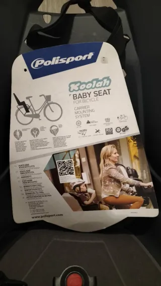 Silla infantil para bicicleta