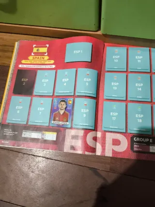 Álbum Panini Mundial Qatar 2022 con cromos