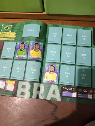Álbum Panini Mundial Qatar 2022 con cromos