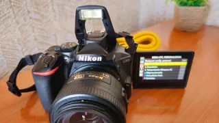 Cámara Nikon D5600 + Lente 35mm