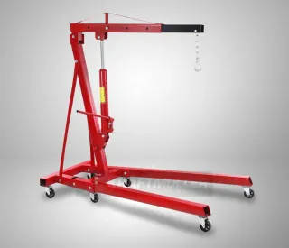 Macaco Hidráulico de Motor Vermelho