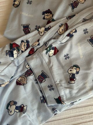 Pijama Peanuts Invierno Talla M