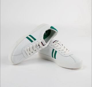 Zapatillas El Ganso Blancas y Verdes