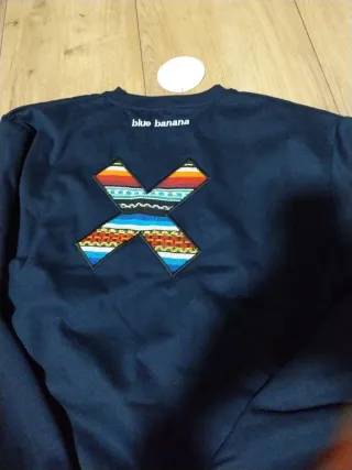 Sudadera Blue Banana Azul Talla XXL
