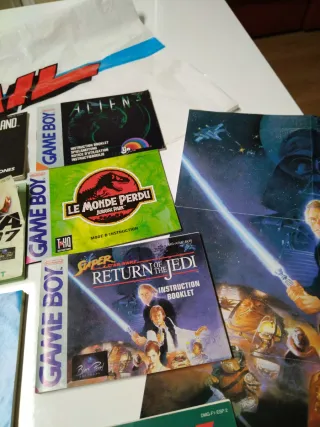 Instrucciones Juegos Game Boy Nintendo