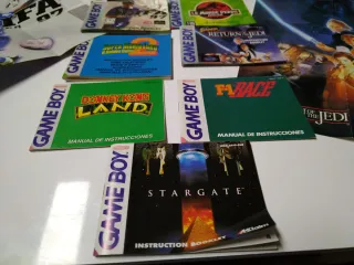 Instrucciones Juegos Game Boy Nintendo