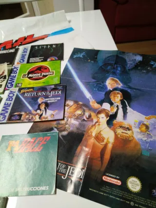 Instrucciones Juegos Game Boy Nintendo