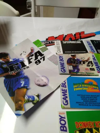 Instrucciones Juegos Game Boy Nintendo