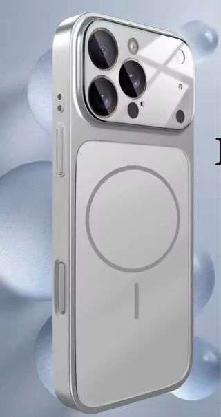 Funda magnetica iPhone 14 Plata