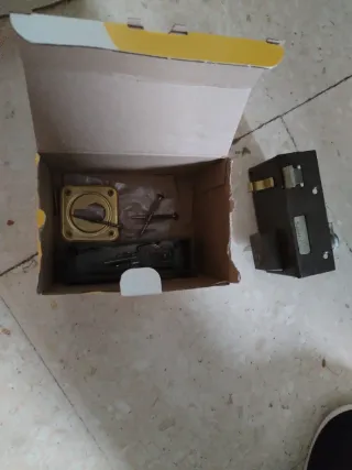 Cerradura de seguridad con llaves