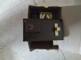 Cerradura de seguridad con llaves