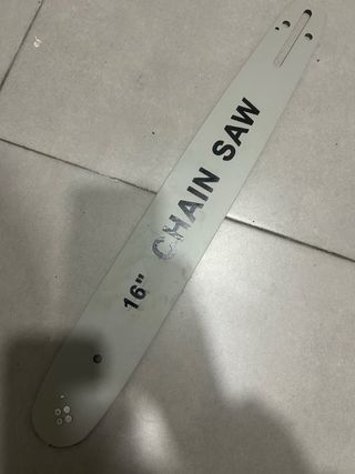 Barra Guía Motosierra 16