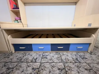 Dormitorio juvenil puente