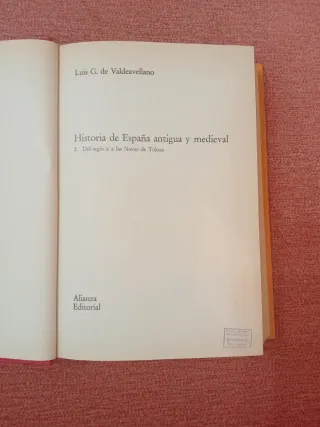 Historia de España antigua y medieval
