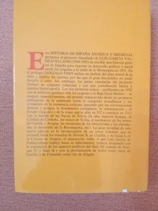 Historia de España antigua y medieval