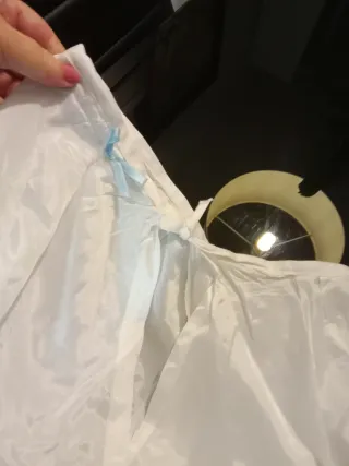 Cancán blanco de tul