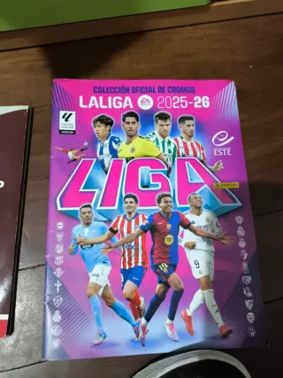 Álbum LaLiga 2025-26 vacío