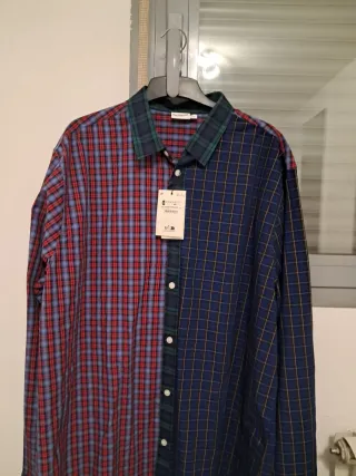 Camisa Desigual Hombre Cuadros.