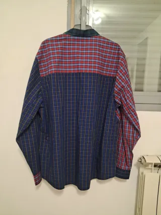 Camisa Desigual Hombre Cuadros.