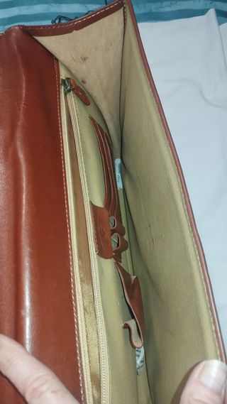 Maletín de piel portadocumentos