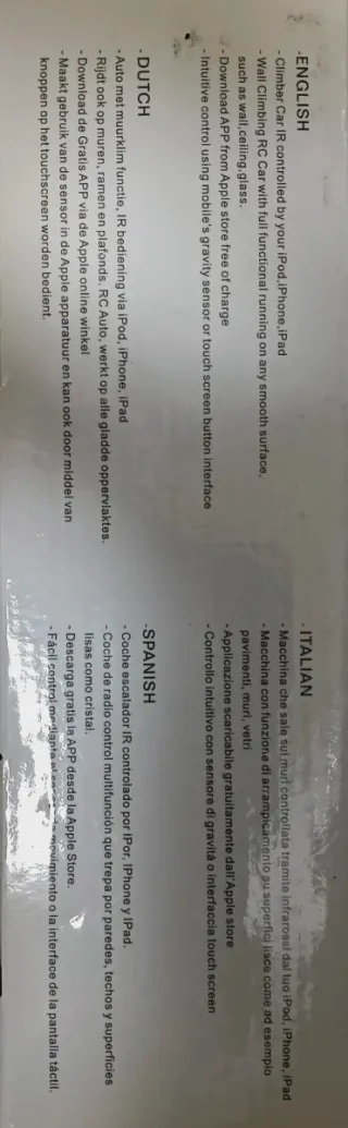 Auto telecomandata iCo100 iSpace Collezione Apple