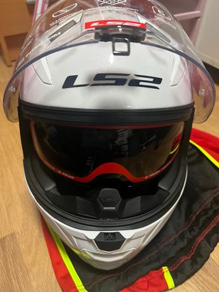 Casco LS2 Vector II Blanco Talla L