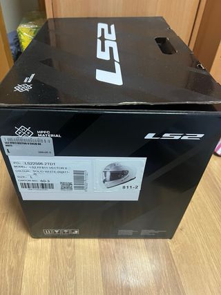 Casco LS2 Vector II Blanco Talla L