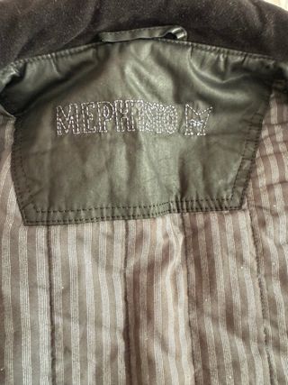 Chaleco hombre Mephisto Talla 54 Negro