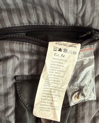 Chaleco hombre Mephisto Talla 54 Negro