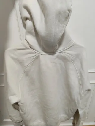 Sudadera Bershka Beige con Logo Marrón