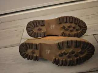 Zapatos de mujer con cordones naranja